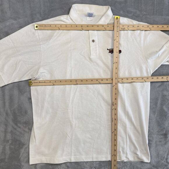 Crazy Shirts Hawaii Men’s L White T-Shirt Woody Station Wagon Embroidered - Picture 5 of 7